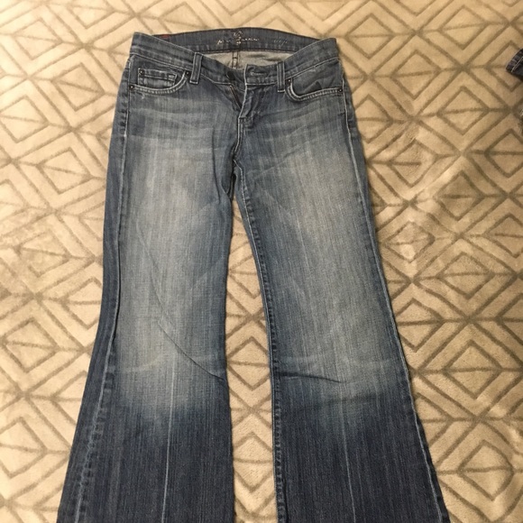 7 for all mankind dojo jeans - Picture 1 of 3